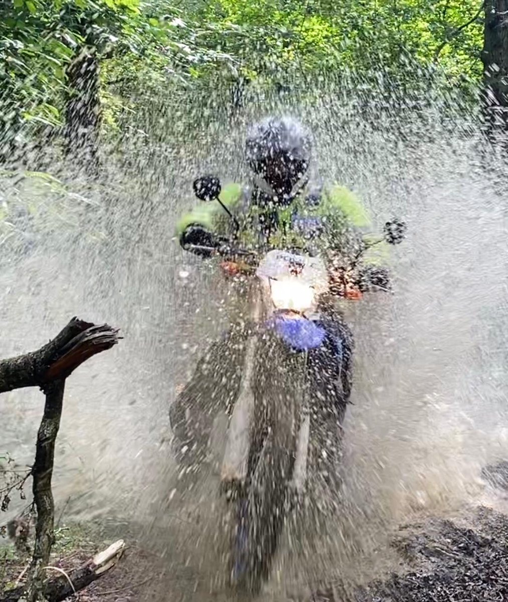 NorpolBikeCops's tweet photo. I think the team are getting to grips with the new off road fleet. #wr450 https://t.co/lmKR9Stx4G