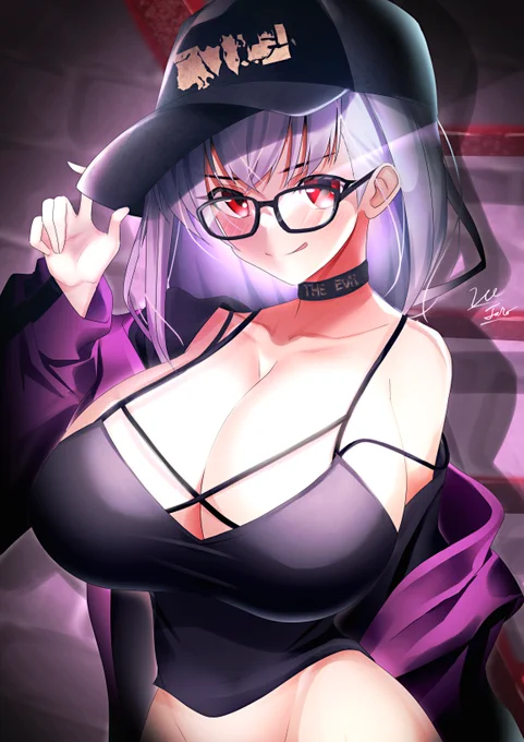 メガネをかけることで勝ちを確信したドヤ顔カーマちゃんおまけ https://t.co/RKkY4nRNCN 