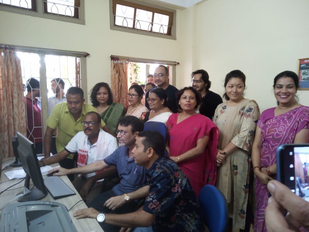 ADPCOLLEGE1's tweet photo. SSR was submitted for
 third cycle of NAAC re-accreditation today. Pics from today's event.
@borkakoti @ugc_india @EduMinOfIndia https://t.co/onE3OxQ34h