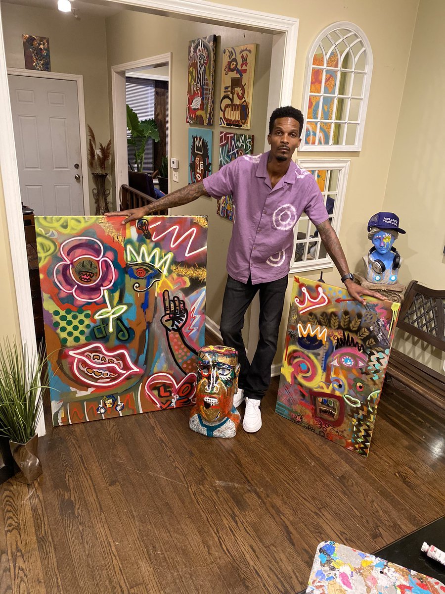 datdude1284's tweet image. my homeboy a chicago artist and i’m jus trying to help get his work out there