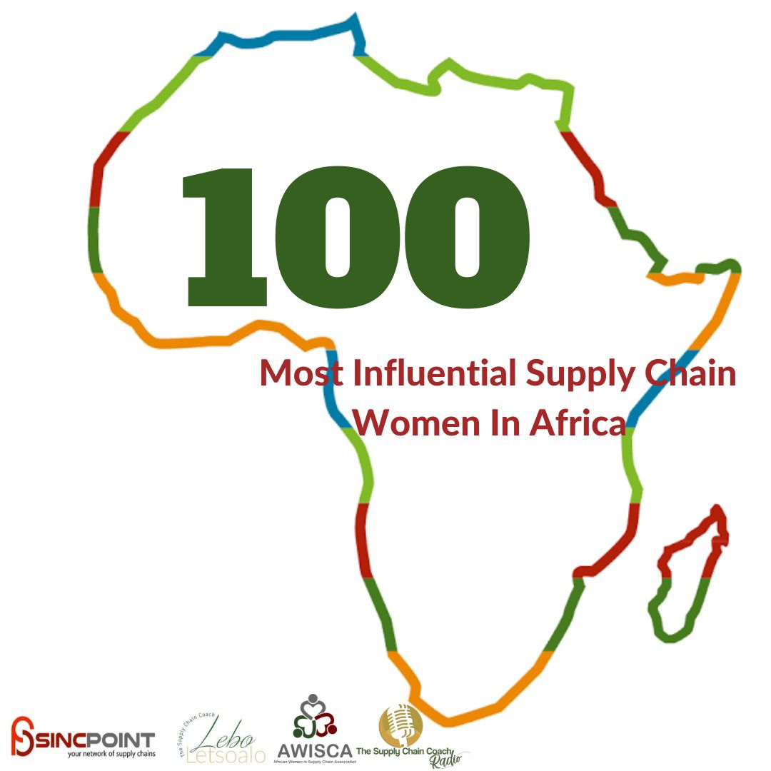 ANNOUNCEMENT 📢!!! Finally the list is out. We asked and you nominated. Sincpoint and AWISCA will be announcing the Top 100 most influential Supply Chain Women in Africa tomorrow the 31st of August in celebration of women's month. Watch the space 🕒