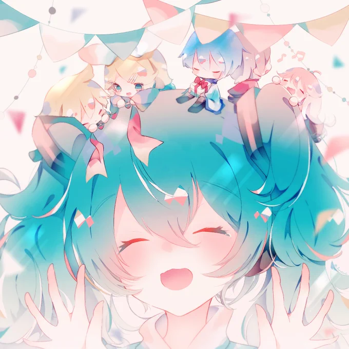 Happy Birthday!
#初音ミク誕生祭2021 
#初音ミク生誕祭2021 