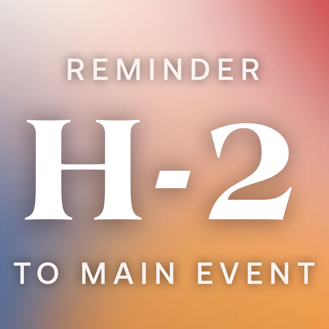2 DAYS TO GO!🗓
Who's excited for our main event?🤩

Prepare yourself and strive to do your best!
Good luck to all semifinalist and see you in 2 days.🤞