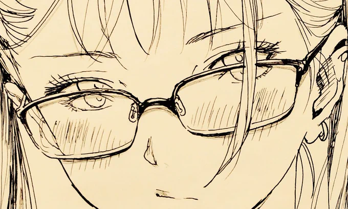 #隠れ神絵師ですフォローしてください
フォローとかいらないんで、メガネ描きの人々は「レンズの屈折」を描いてくださいね。
これは命令です。 