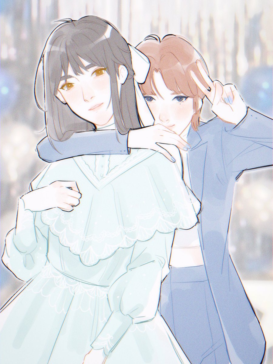 KimSora_HSWC's tweet photo. #Prom_SSI
ถ่ายรูปยังไงให้รู้ว่าหวง ใครจะจีบคนนี้ต้องผ่านพี่ไอย์ก่อนนะ https://t.co/jvGAiLXucv