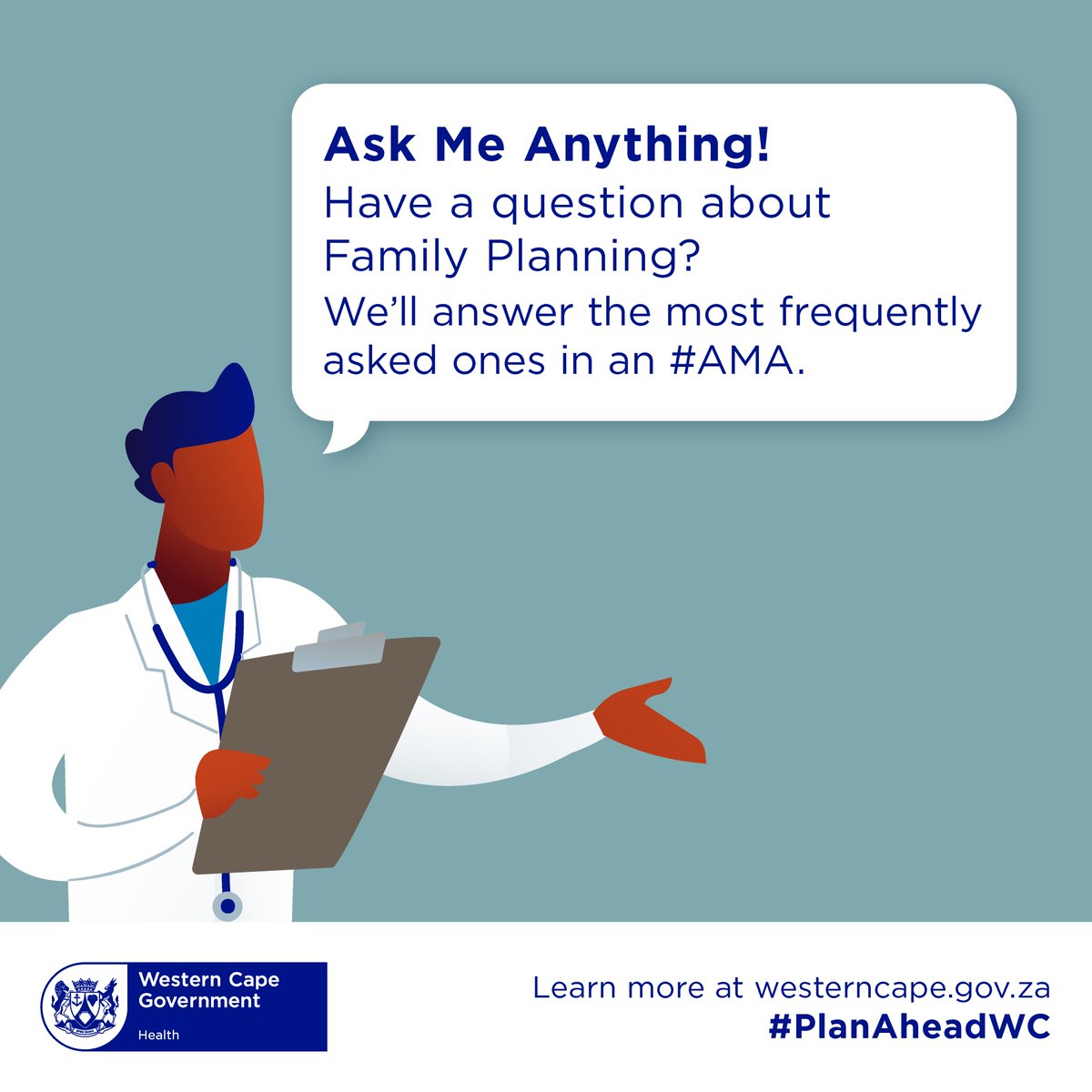 Is there a question you’ve always wanted to ask about Family Planning and contraception, but never did? Send us a DM with your questions, and we’ll answer the most frequently asked ones in an #AMA 🤓 Your questions will stay anonymous. #PlanAheadWC