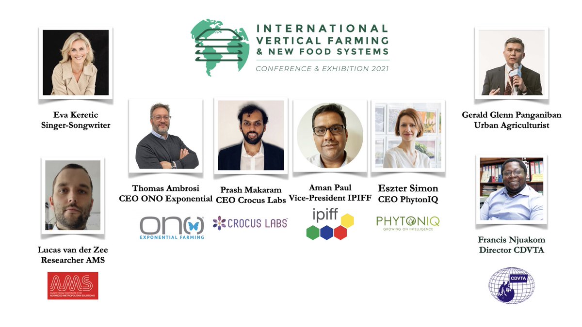 Less than 72 hours to the start of the International Vertical Farming and New Food System Conference.

You still have time to book your virtual tickets. 
<a href="/crocuslabs/">Crocuslabs</a> 
<a href="/ONOfarming/">ONO Exponential Farming</a> 
<a href="/IPIFF_org/">IPIFF</a> 
<a href="/phytoniq/">PhytonIQ Indoor Farming</a> 
<a href="/cdvta/">CDVTA Cameroon</a> 
#FoodSystems
