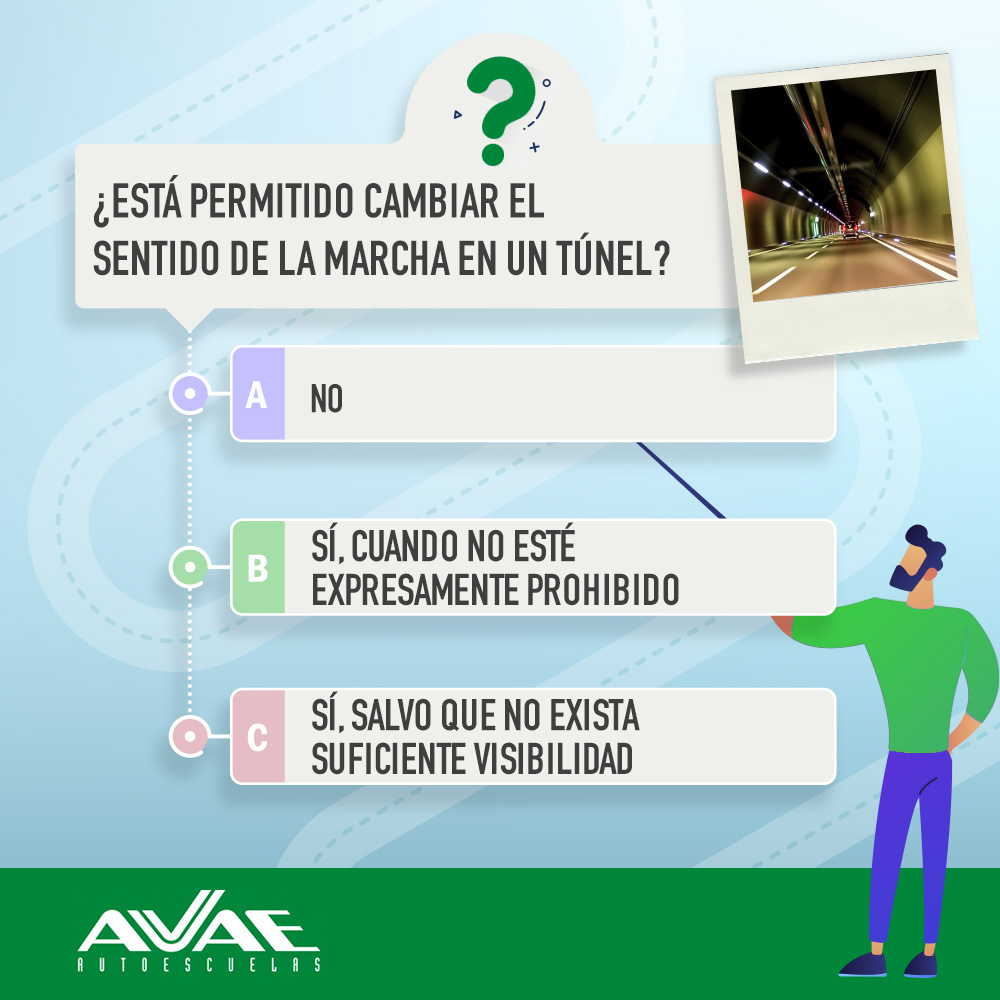 marcaAVAE's tweet photo. 𝗣𝗿𝗲𝗴𝘂𝗻𝘁𝗮 𝗲𝘅𝗮𝗺𝗲𝗻 🚀
👉 ¿Está permitido cambiar el sentido de la marcha en un túnel?
.
.
.
#avae #autoescuelasavae #avaeatulado #autoescuelasvalencia #autoescuelavalencia #autoescuelas #autoescuela #valencia #autoescuelaonline #autoescuelasonline #testexam https://t.co/A9yMS4L1un