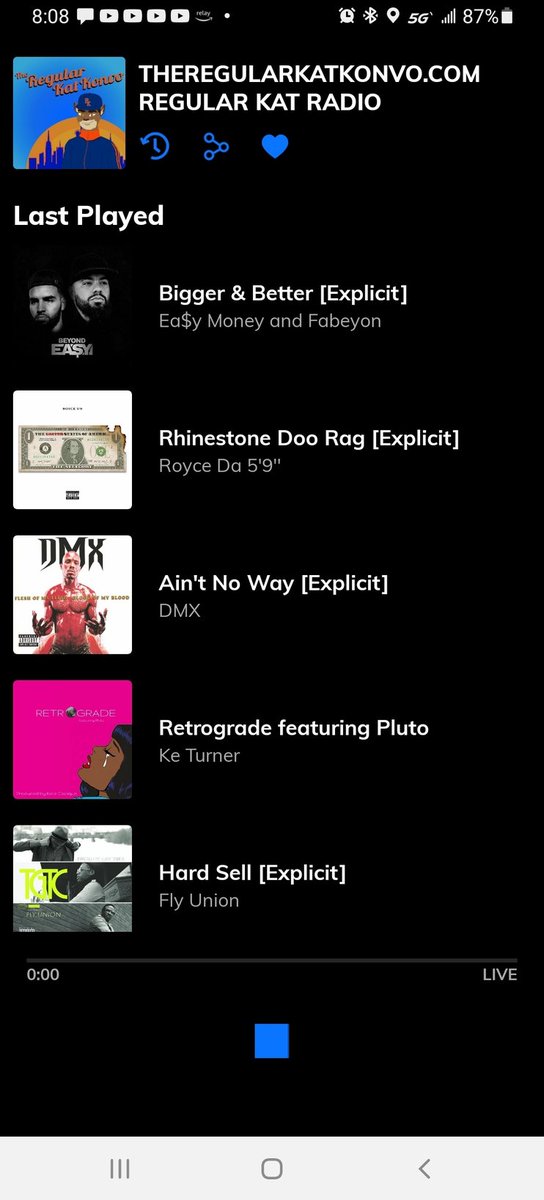 GeniusLevelRadi's tweet image. Theregularkatkonvo.com It's the best 100% real hip-hop radio station in the world! #NOTDEBATABLE