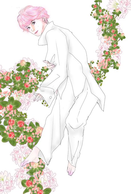背景透過のTwitterイラスト検索結果。