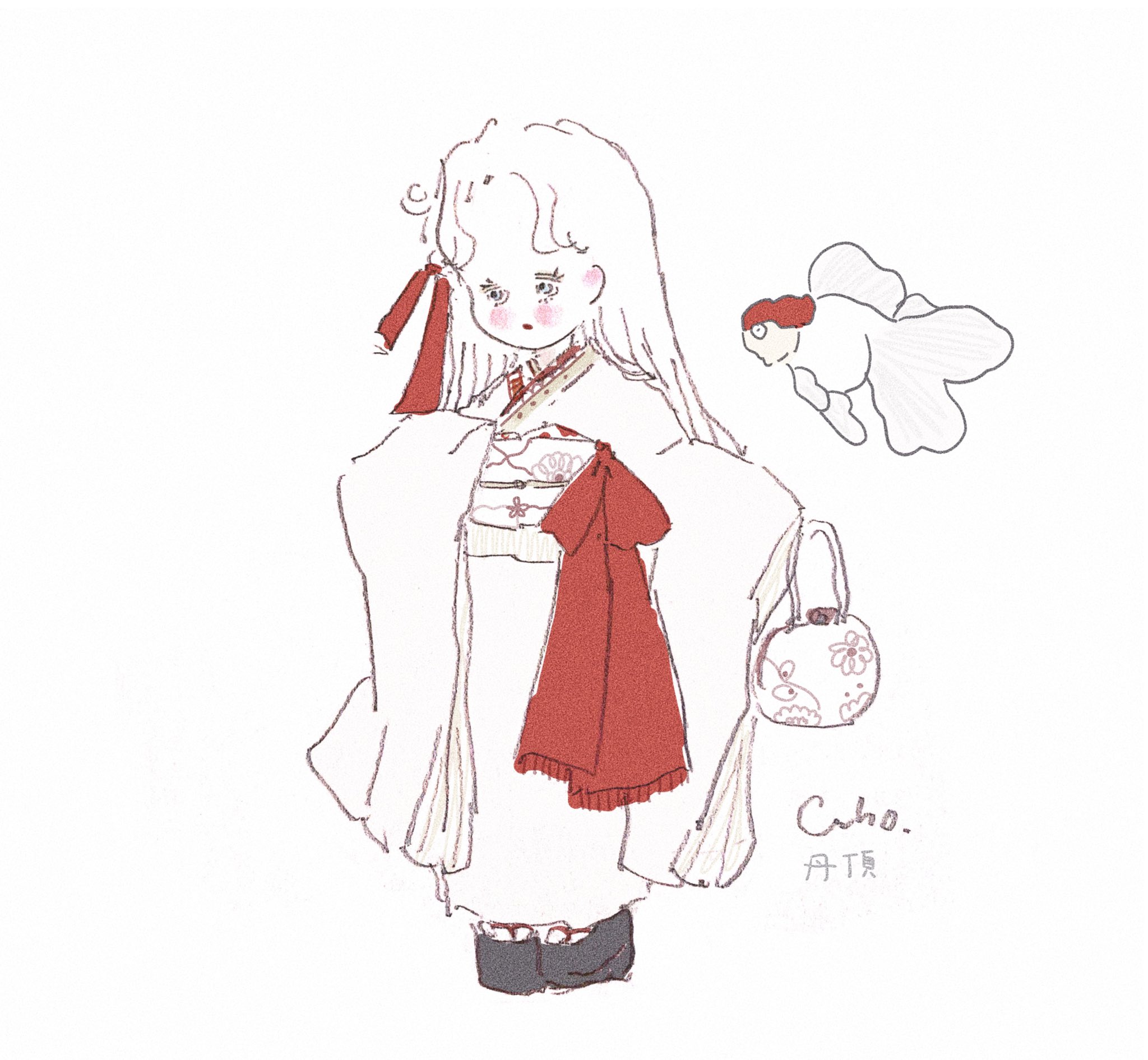 Caho 金魚 着物コーデ T Co Ut5lyhsdgq Twitter