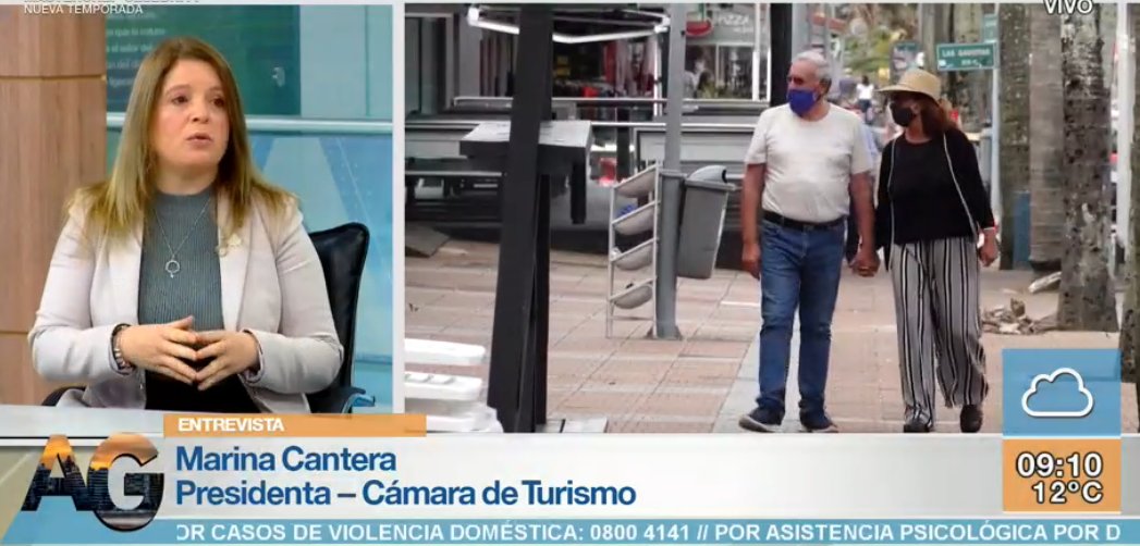 arribagente's tweet photo. A partir de este miércoles 1ero de setiembre, Uruguay abrirá sus fronteras a extranjeros inmunizados con propiedades en el país. Dos meses después se permitirá el ingreso del resto. Recibimos a Marina Cantera, Presidenta de la Cámara de Turismo.- https://t.co/5Pv0oIt8yy