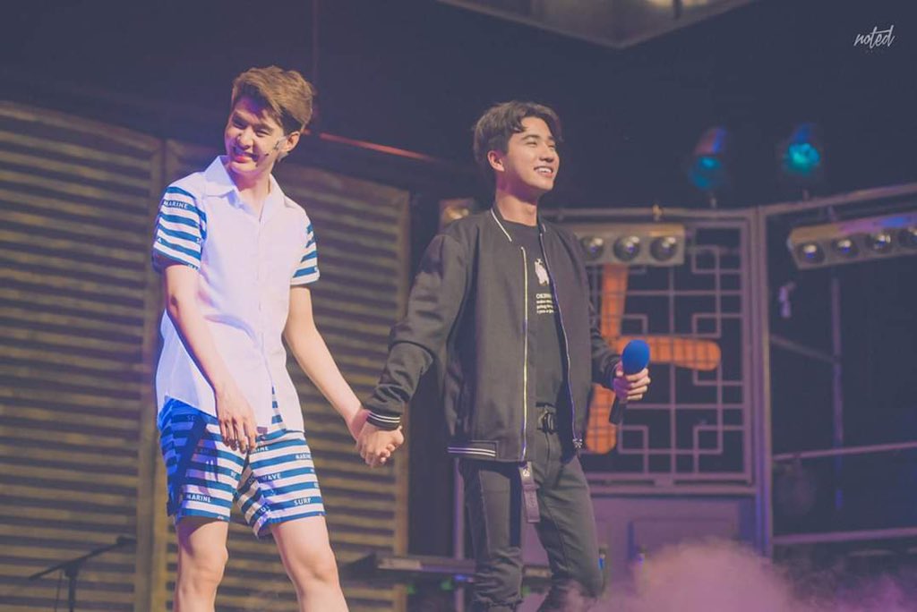 I am not afraid of many frustrations. I am not wrong🖤❤️ #NongPerthSaintSaid