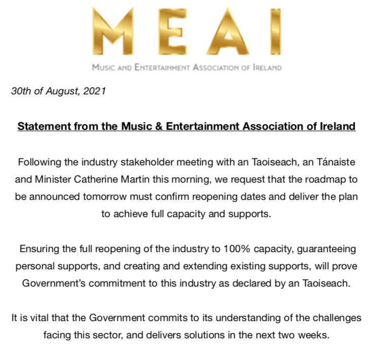 meaiireland's tweet image. 