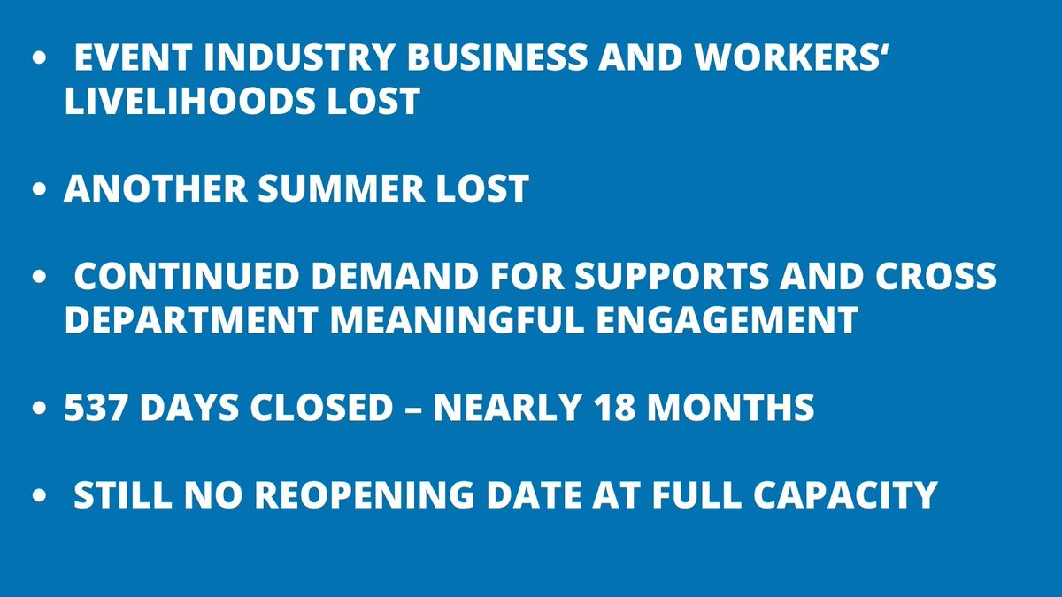 The Event Industry Alliance (EIA) met with An Taoiseach <a href="/MichealMartinTD/">Micheál Martin</a> , Tánaiste <a href="/LeoVaradkar/">Leo Varadkar</a> , Minister Catherine Martin (<a href="/cathmartingreen/">Catherine Martin</a>)  and her department, along with government and key industry representatives today. 

Read in full at ieoa.ie/latest-news/30…