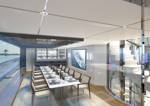 SEE – eat with your eyes. A concept kitchen with communal dining and chefs’ tables. Food experiences. Al fresco dining. Cooking classes, ‘farm to table’ utilizing the hydroponic tanks on the pool and tank deck, a fermentation chamber, a mushroom lab,...
#HEALTH #food #instafood