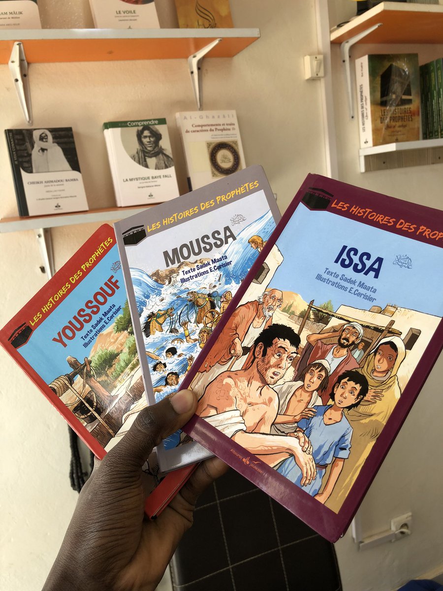 BXidma's tweet photo. đ Les histoires des prophĂštes en bandes dessinĂ©es
đ Sadek Maata
â-
đŹ Disponible en boutique
đ Et en Livraison
âïž 338358340
â-
#boutiquexidma
#baayxidma #Senegal #Touba #Mouride #Coran #Souffisme #Islam #Mouhamad #Prophete #Spiritualite #Tassawuf #Fiqh #Lecture #Musulman #foi https://t.co/87Eqo9PxFh