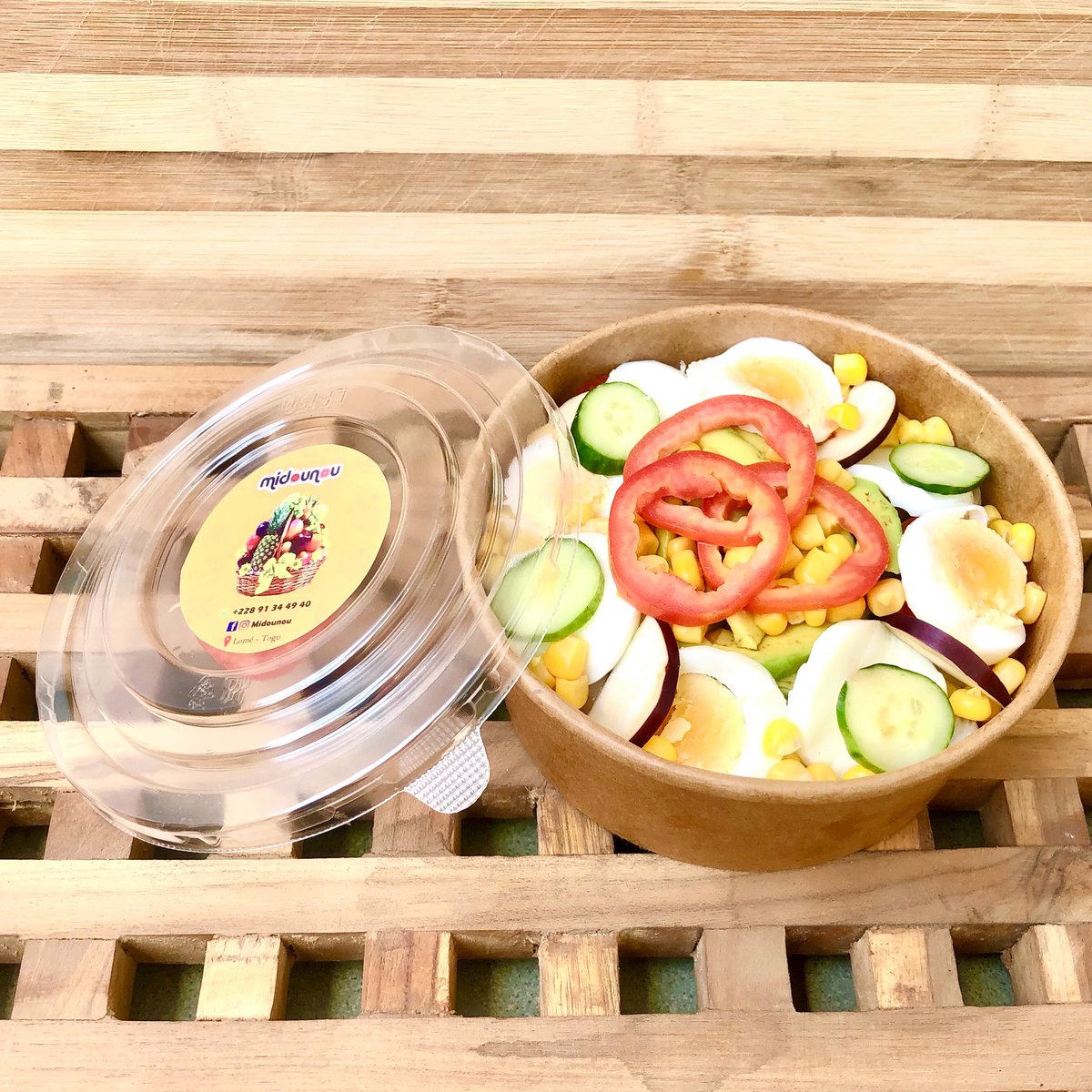Midounou1's tweet photo. Nos salades de légumes font leurs entrées dans la grande famille ! 😍
Salade d’avocat
(Avocat ,chou,oignons tomates aubergines concombre maïs doux, œuf)
Prix : 1500f
📲 228 91344940
#midounou #saladesdelegumes https://t.co/lJQ7XXeguk
