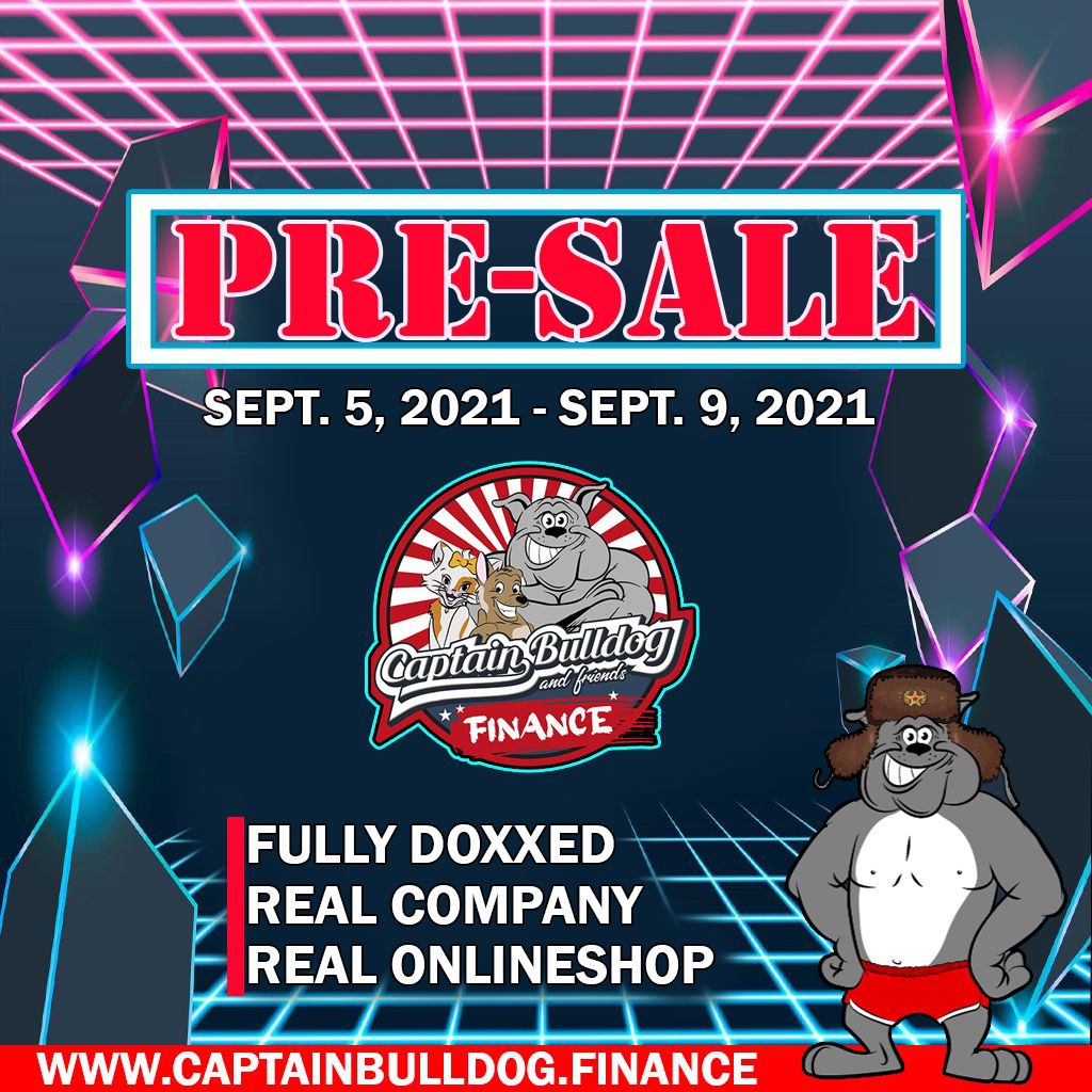 Check it out now!

dxsale.app/app/v3/defipre…

Presale link, to get 15% more tokens!
Presale is limited!
Softcap 300 BNB
Hardcap 600 BNB

Be fast!

#realusecase
#CaptainBulldogFinance
#cbf
#doxxedteams
#petfood
#onlineshop
#presale
#launch
#notamemecoin
#todaywechangetheworld