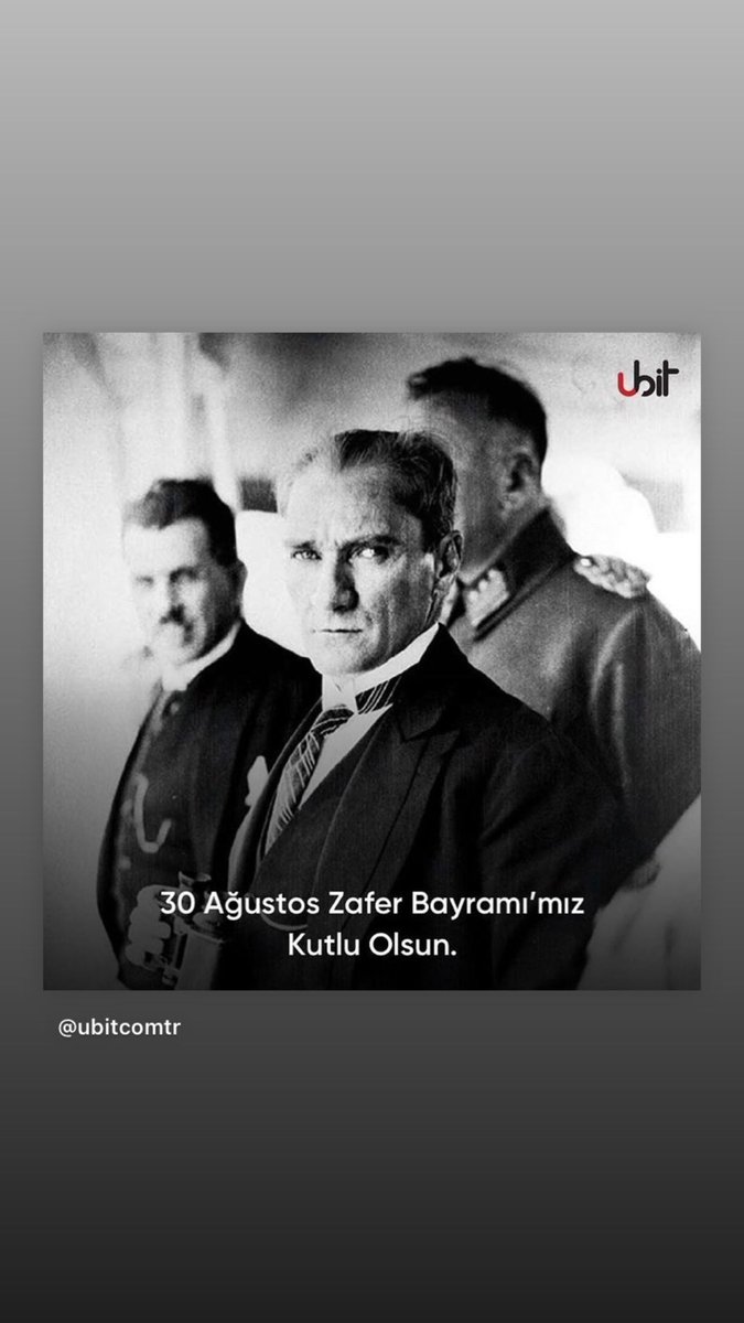 Zaferimizin 99. yıl dönümü kutlu olsun... 
Gazi Mustafa Kemal Atatürk’ü, silah arkadaşlarını, tüm şehitlerimizi, tüm gazilerimizi bir kez daha saygı ve minnetle anıyoruz.
#30AğustosZaferBayramı