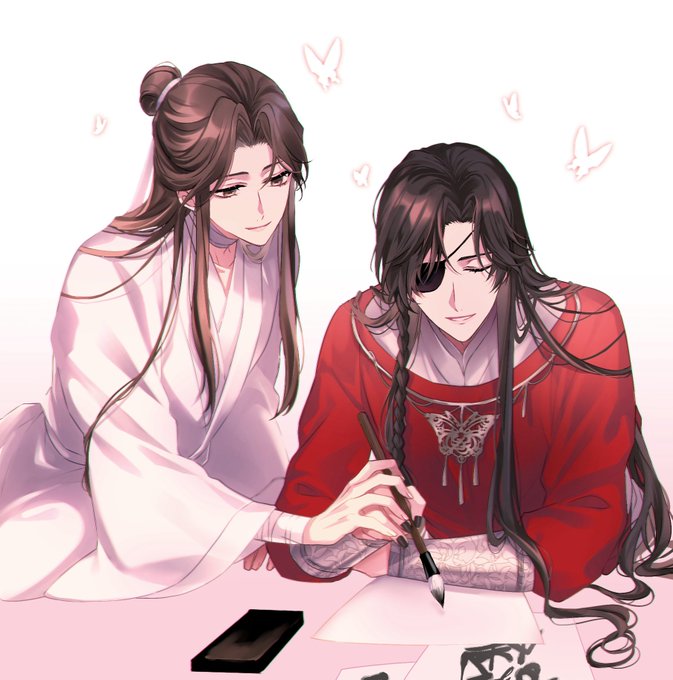 花怜「練習【花怜】 #天官赐福 #TGCF 」|なおのイラスト