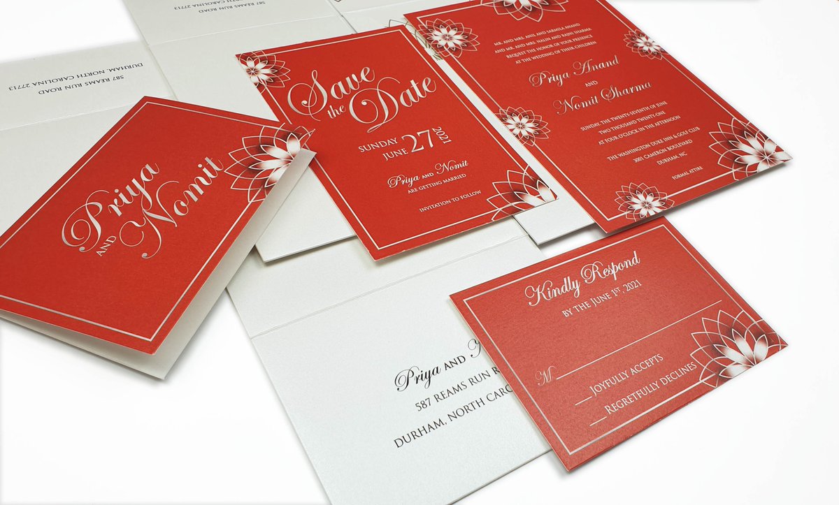 123WeddingCards's tweet photo. Beautuful✅
Timeless✅
Exclusive✅
There are so many beautiful designs, start shopping online today & don’t forget to take advantage of the early order discounts!
Order https://t.co/O3cH7GzHC8
#customweddingcards #customweddinginvites #custominvites #customcards #weddingcards https://t.co/GtY9dl6Tko