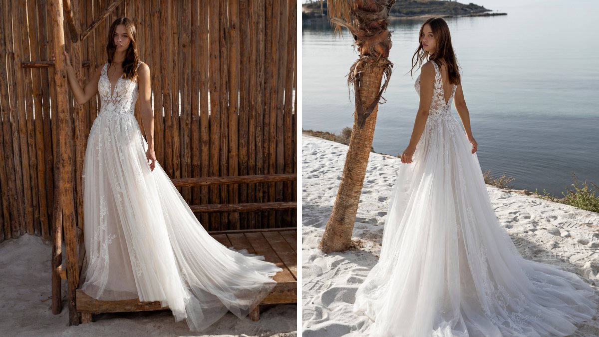 ModecaBridal's tweet image. ✨ 2022 Le Papillon by Modeca | ODETTA ✨
This dreamy A-line gown features an illusion beaded lace bodice with an elegant V-neckline. 

Find out more on bit.ly/OdettaGown

#Modeca #ModecaBridal #LePapillonByModeca #2022Collection #DutchDesign