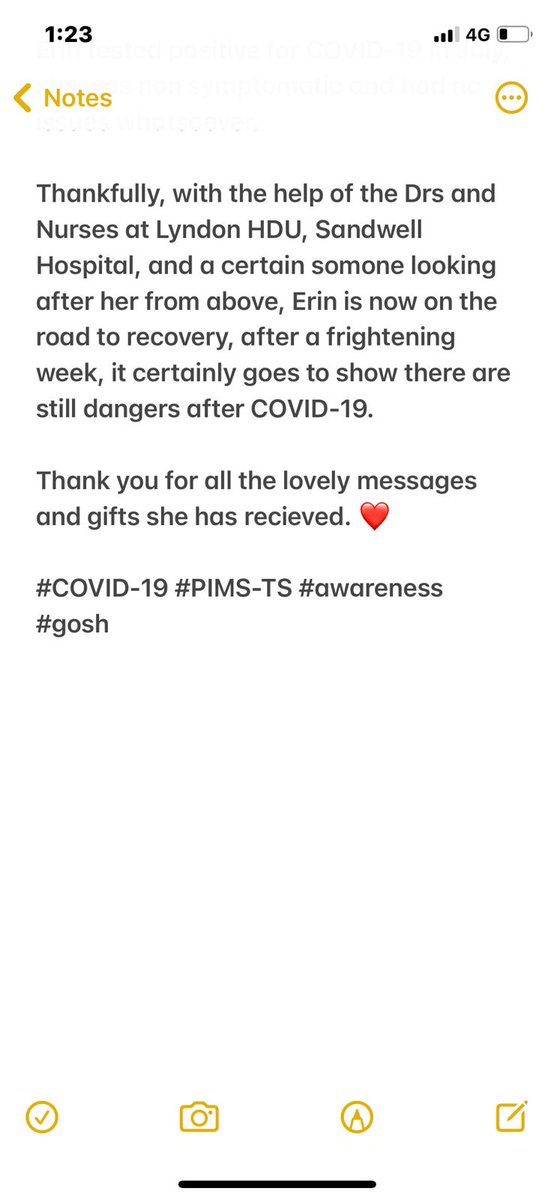 carrie_stimp's tweet photo. Awareness post below, please share
#Covid19UK #PIMS-TS @YHPcomms @GOSHCharity https://t.co/STj1D1iBQ1