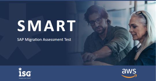 Determine your organization’s <a href="/SAP/">SAP</a> migration readiness in less than 15 minutes with SMART (SAP Migration Assessment test) developed and managed by <a href="/ISG_News/">ISG</a> in partnership with <a href="/awscloud/">Amazon Web Services</a> smart.brandstory.in  #SAPonAWS