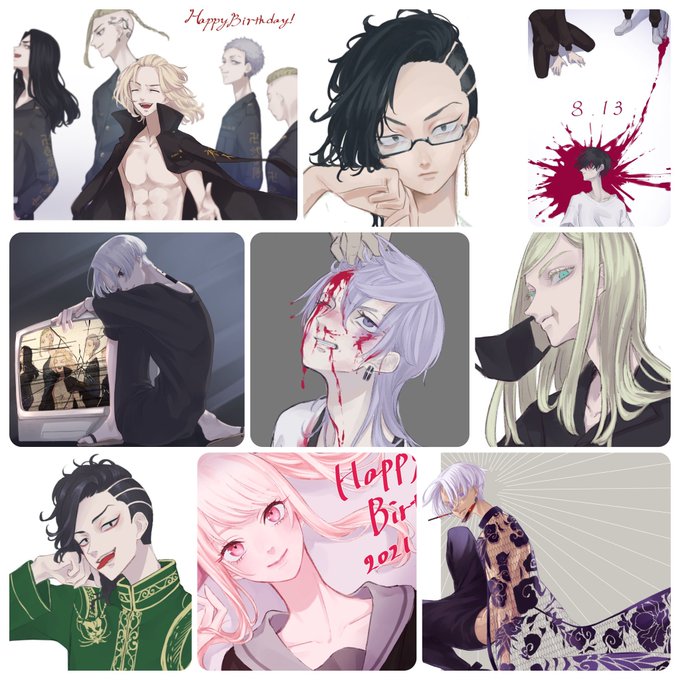 #今月描いた絵を晒す 