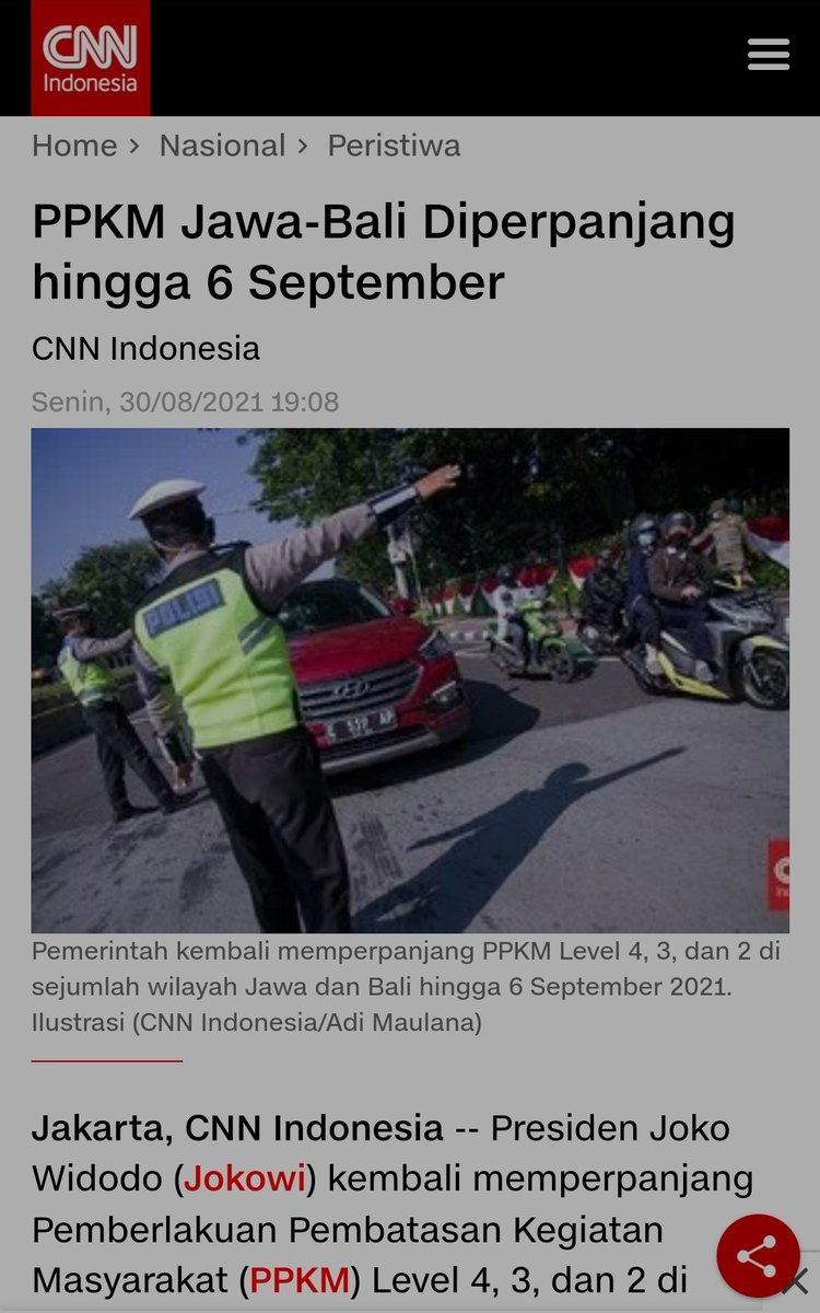 Meskipun PPKM diperpanjang, semoga:

- Kontrak kerja kamu diperpanjang
- Masalah sepele kamu dan pasangan gak diperpanjang
- Durasi main sama pasangan semakin panjang

Aaaaminn 🙏