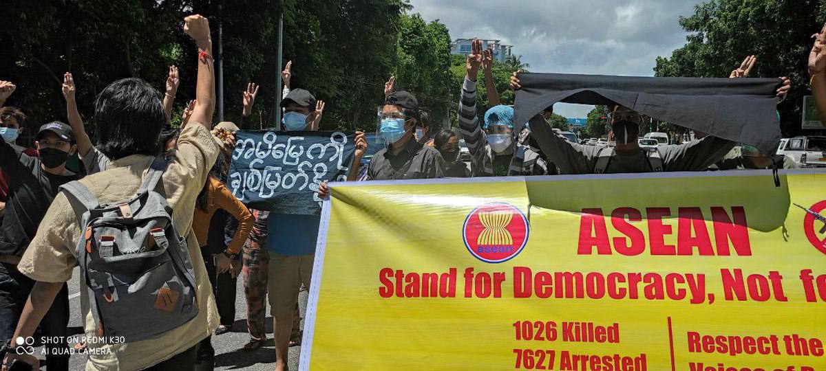 DylanDexter10's tweet photo. The suffering of the Burmese people should not be overlooked by ASEAN, which is seeking to stand with the SAC. #KyawMoeTunRepresentsMyanmar #Aug30Coup  #WhatsHappeningInMyanmar https://t.co/5NOmN86Bww