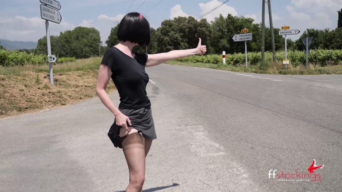 Ooo la la! Well? How did you expect me to get a ride while vacationing in France?  🤷 https://t.co/gy<a href="/tag/panties"class="tags"><span>#panties</span></a>
