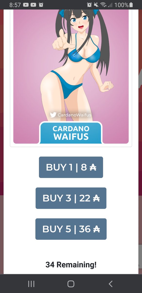 CARDANO WAIFUS! 👉 now Cardano NSFW tweet media