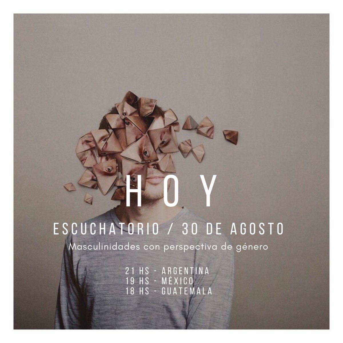 • H O Y •

Cerramos el mes de agosto con un nuevo Escuchatorio que nos llena de entusiasmo y lindos cuestionamientos. 

Nuevamente estará con nosotros Romina Ferrer (<a href="/roferrerilustra/">#ROFerrer</a>) con quien conversaremos sobre su libro #EducandoARolando y muchas cosas más.