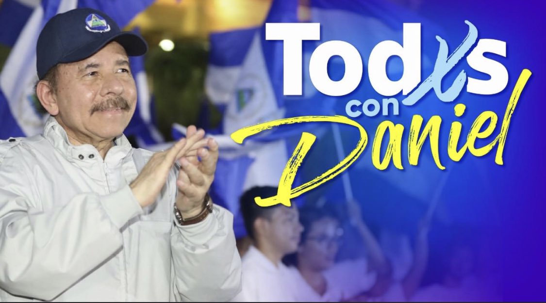 #VamosJuntosConDaniel  porque es el Líder en mi #Nicaragua libre y soberana.
Todos a votar en la 2 
#TodosConAmor
