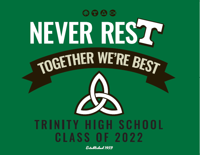 GoRocks's tweet photo. Last Friday at Opening Mass, Graven Monsour and senior class officers announced this years theme: Never Rest, Together We're Best! https://t.co/nbDsDbvdur