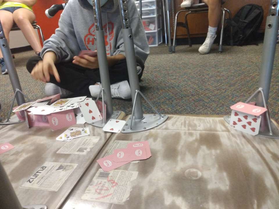 nlarochehealth's tweet photo. LaRoche advisory submission 2 #hdhspride #cardhousestackchallenge https://t.co/mVh3KDaMXx