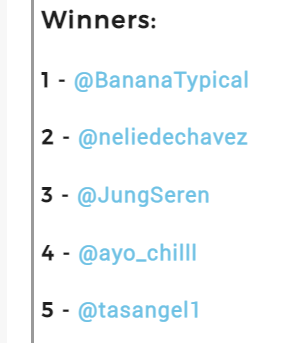 Congrats @BananaTypical <a href="/neliedechavez/">nelied 🇵🇸</a> @JungSeren <a href="/ayo_chilll/">Irelyn</a> <a href="/tasangel1/">Tasangel1.eth</a> !!!!!

Send me an eth address and your discord name, and I'll send you a frawg once the sale ends!