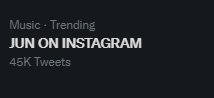 mwnjunhui's tweet photo. IT EVEN TRENDS https://t.co/T7rUSi8KjL