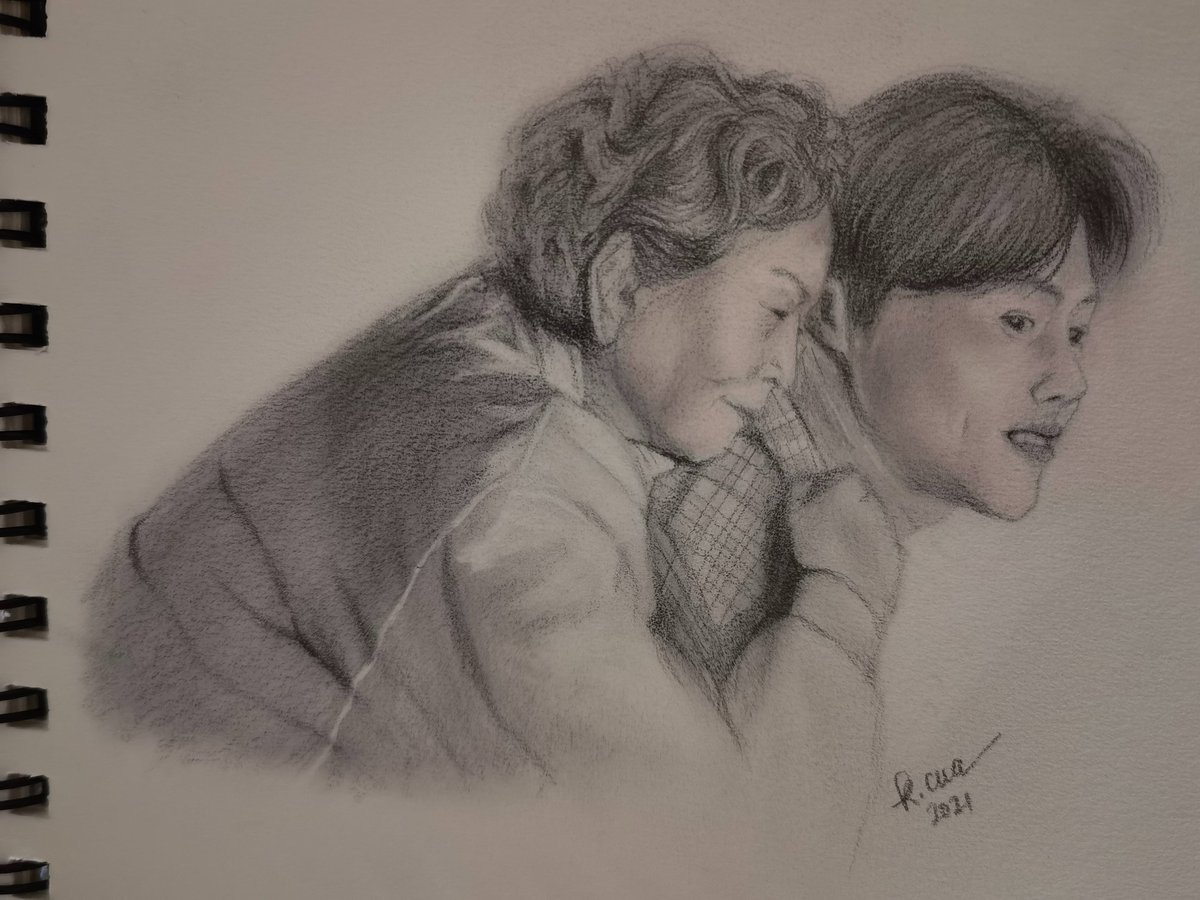 handsbykat's tweet photo. #HongDuSik #halmeoni scene - One of my faves reason why I drew it. ❤️😍 #HometownChaChaCha #HometownChaChaChaEp1 #KimSeonHo #HongDuSikdrawinggame https://t.co/Jt4toToRmy