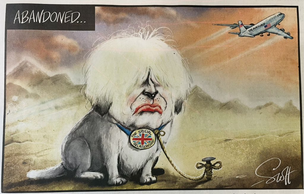 What's happened to Trump's sheep dog?

Biden has abandoned poor Bozo... and he didn't even have him spayed first. 

#SpecialRelationship #BorisJohnsonOut