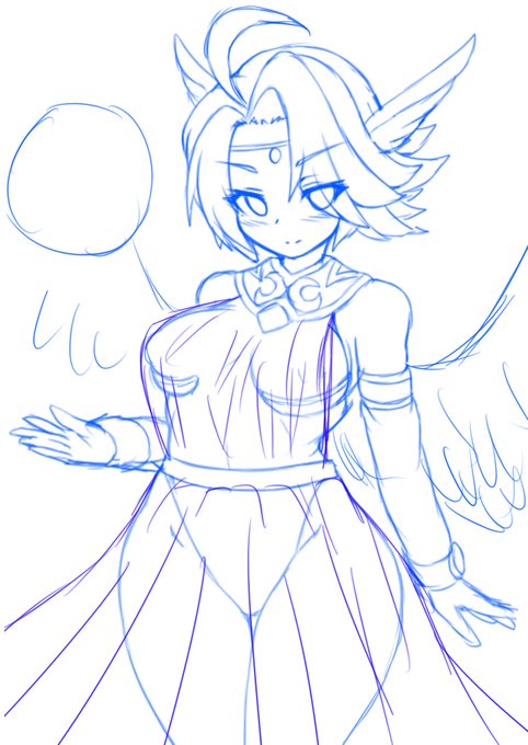 #今月描いた絵を晒そう 

全然 