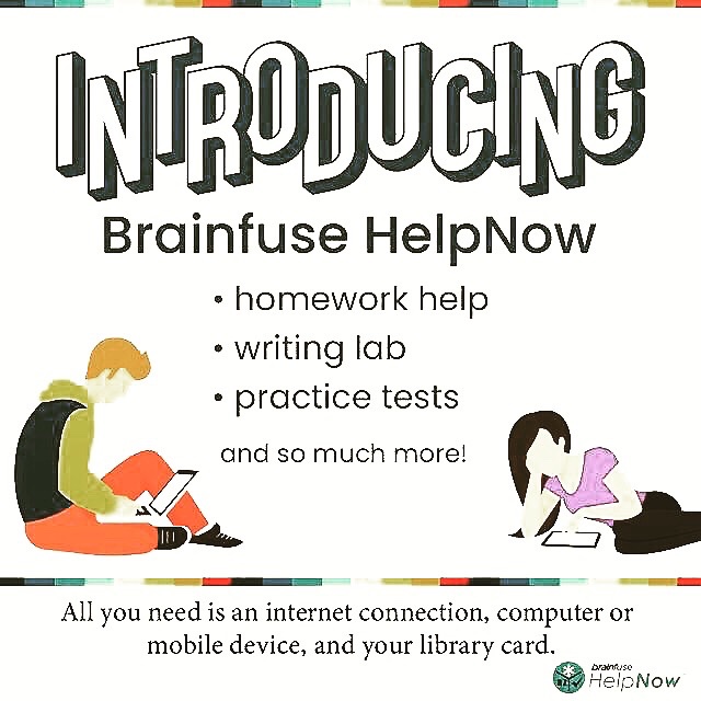 brainfuse's tweet photo. Are you feeling overwhelmed with your homework? Brainfuse can help! Use your library card to connect with a FREE online tutor. #brainfuse #helpnow #whatlibrariesdo #BrainfuseCommunity #onlinelearning, #distancelearninghelp #Homeworkhelp https://t.co/PG0JXz8PDo