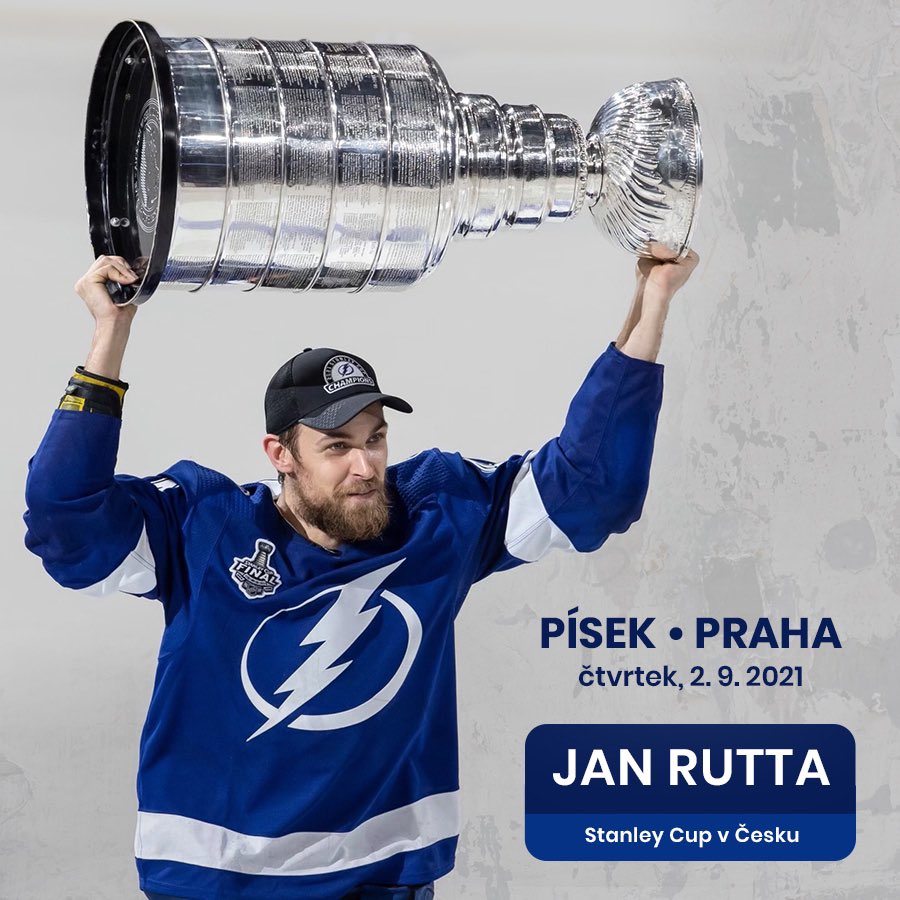 Stanley Cup v Česku! 
Písek - 11:00-12:00 v zahradách Kulturního domu
Praha - 19:00-20:00 areál restaurace Rosmarina