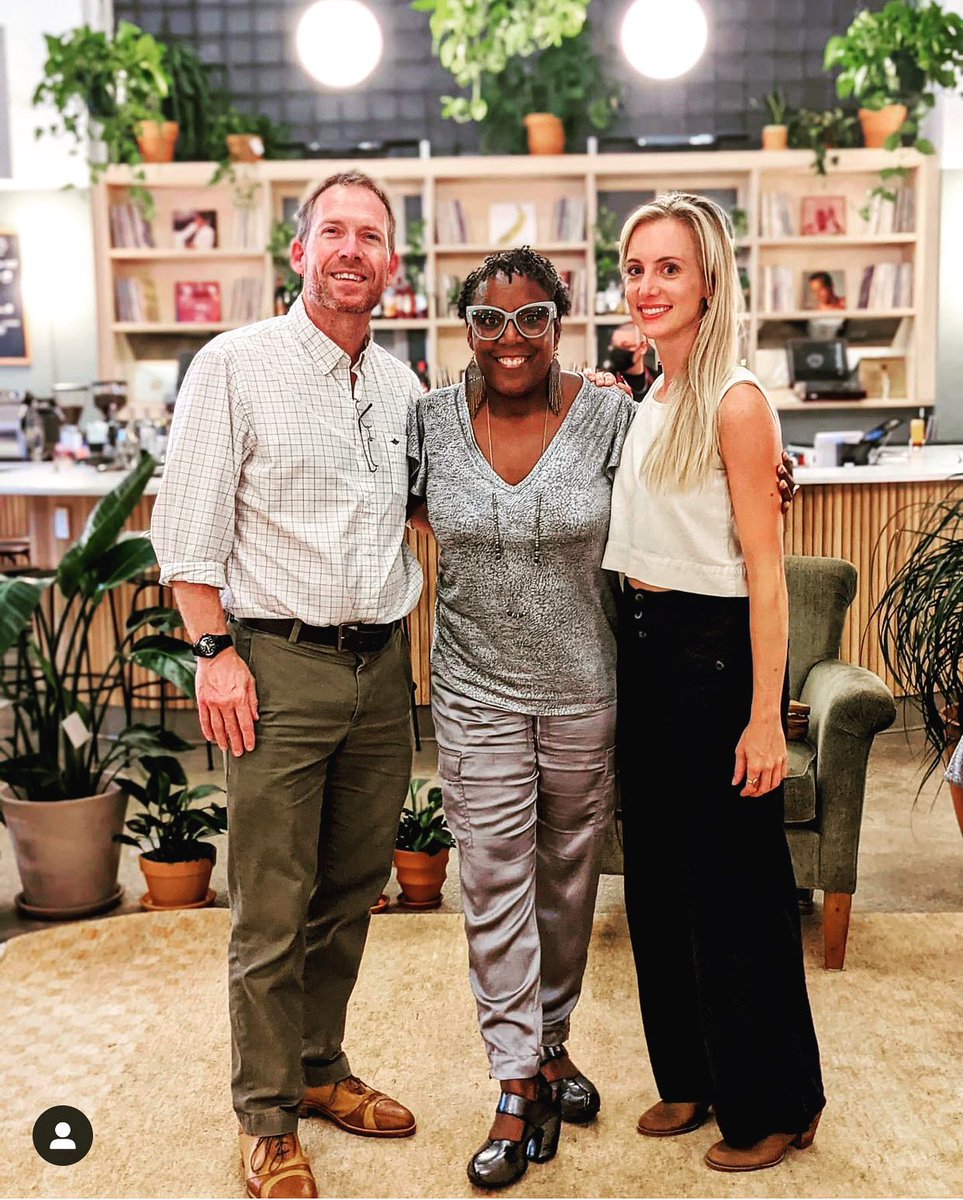 I was so happy to bring in my birthday with Julyan Davis and Cassidy Herring-bone for Afro-Carolina Tales, Poetry and Discussion at Citizen Vinyl. What a lovely night. First live reading in two years. I was silver from head to toe. <a href="/BlueRidgePublic/">Blue Ridge Public Radio</a> #afrocarolina