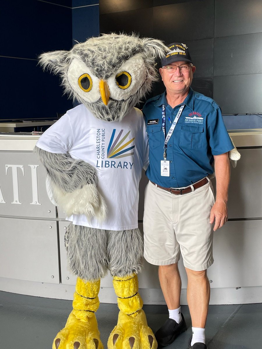 Patriots_Point's tweet photo. Did you participate in the @ChasCoLibrary #SummerReading program? It ends tomorrow! Kids, teens & adults who logged 30+ hours of reading earned FREE admission to #PatriotsPoint β
Congratulations to all the awesome readers out there who completed the program! #chsreads #visitchs https://t.co/GTulcLxSYd