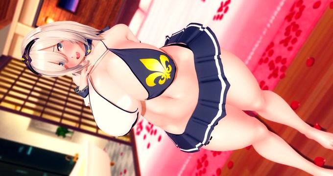 人妻にVtuberのコスプレさせた 