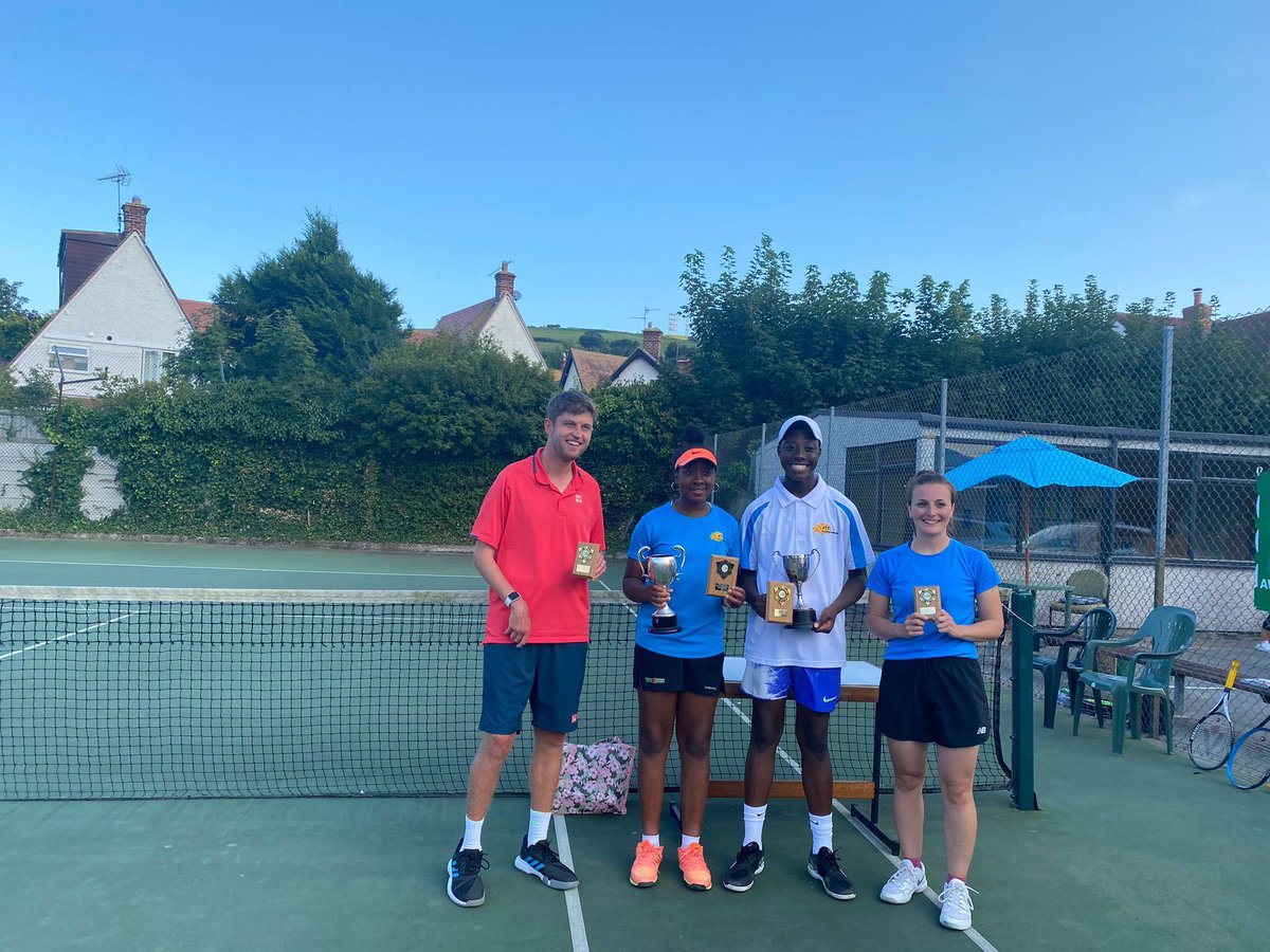 PrestatynTC's tweet photo. Congratulations to everyone took  part in the Graham Cole Memorial Mixed Doubles Annual Tournament 2021! The tournament had 18 pairs who entered the competition! Congratulations to Rezi and Reva won the tournament! @denbighltc @hooleltc @tenniswales @NWalesTennis @LTACompetitions https://t.co/FuU8FwyNSb