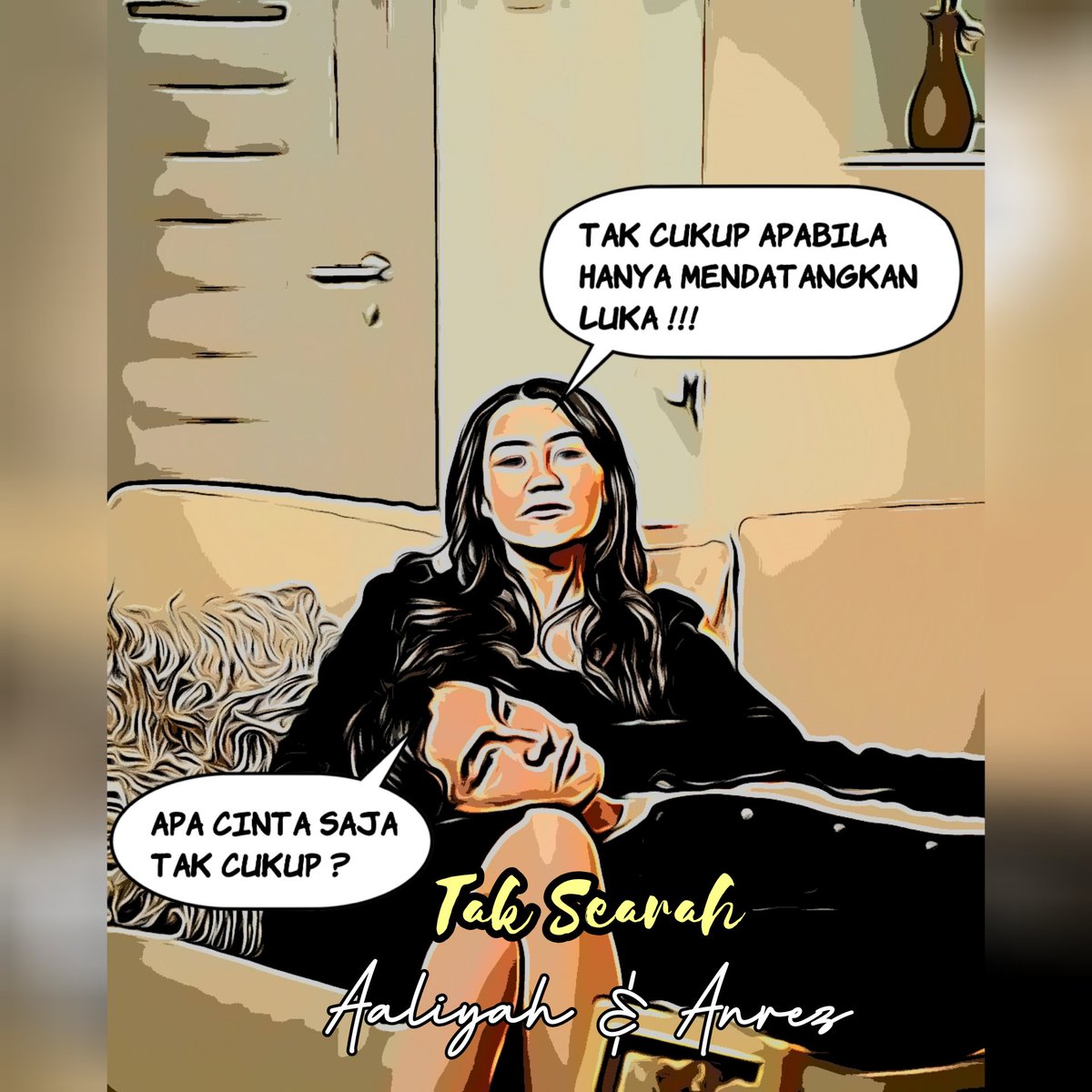 Bisa kalian jelaskan cinta apa yang kalian inginkan? Akankah menyerah jika cinta itu tak mengikuti arah yang kalian inginkan...

Aaliyah Anrez
#TAKSEARAHDUET
<a href="/anrezputra/">Anrez P. Adelio</a>  <a href="/anrezers_ofc/">1st Official Fanbase Anrezers</a>